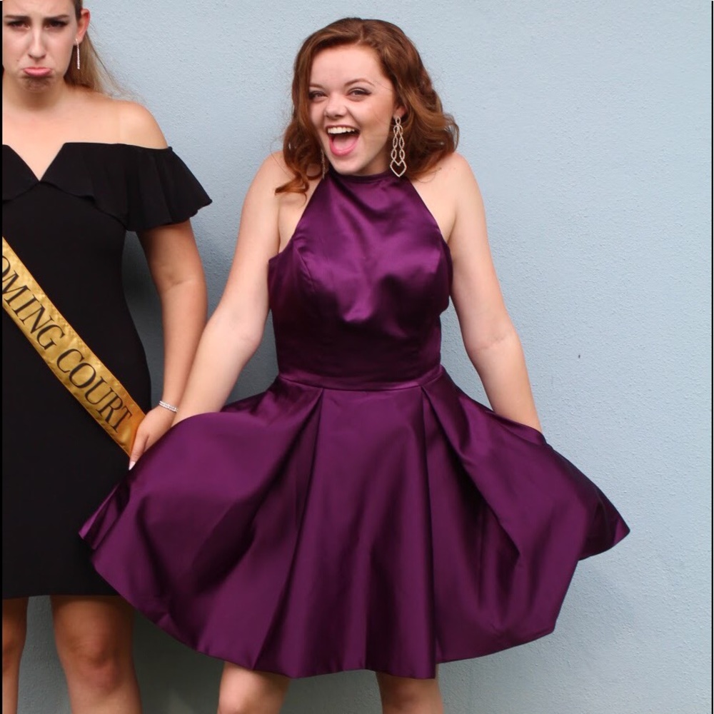 Purple dress - Picture 1 of 2